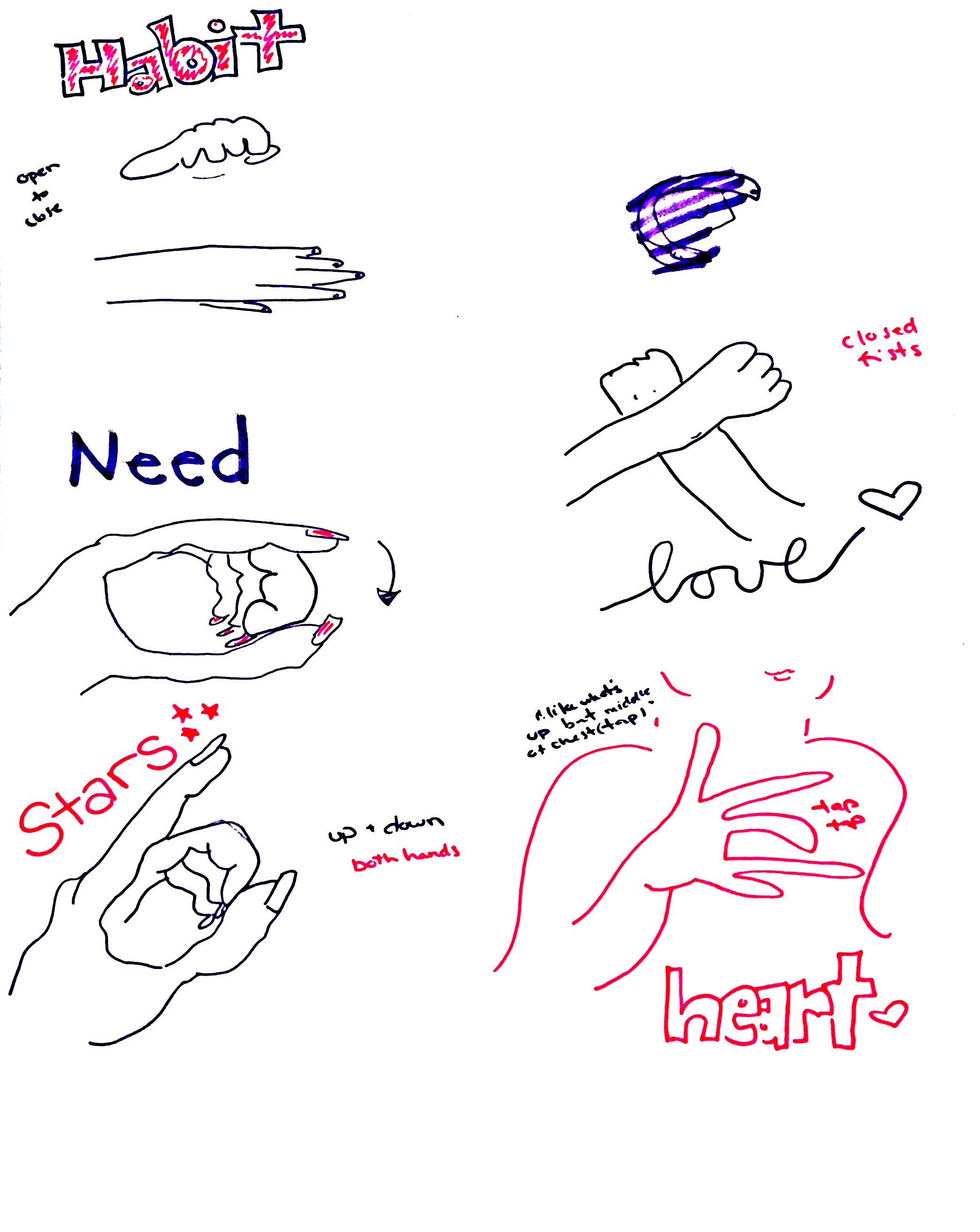 ASL Illustrations by Angie